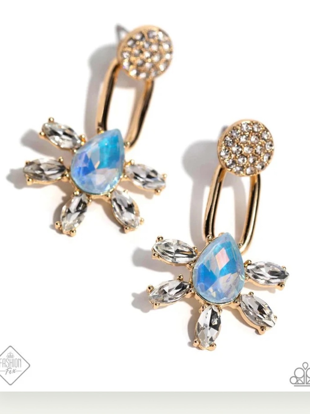 🩵💎🩵 “HEIRLOOM HEADLINE” GOLD POST EARRINGS ~ PAPARAZZI❗️ 🩵💎🩵